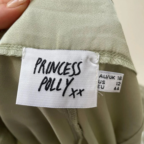Princess Polly Elias Corset Set NWT  Sage Green Size 12 - Picture 11 of 14